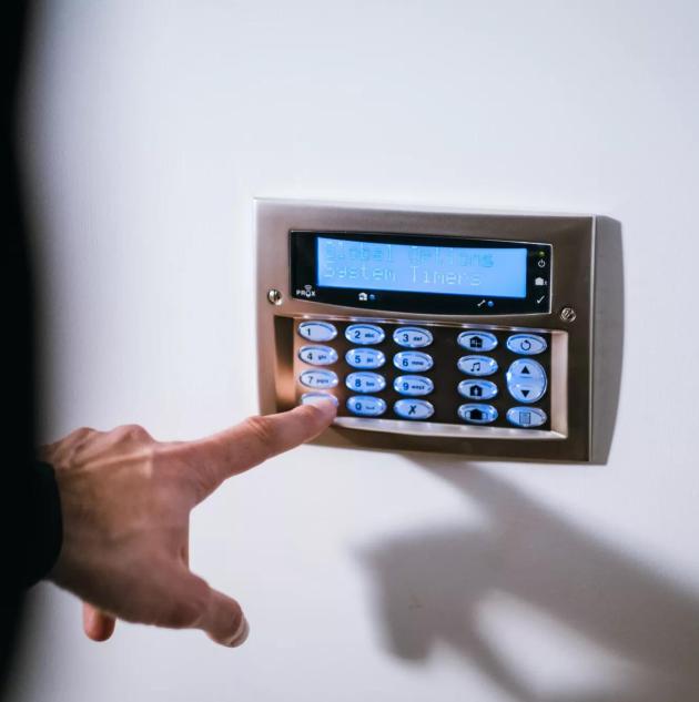 Clavier de commande d'un système de sécurité