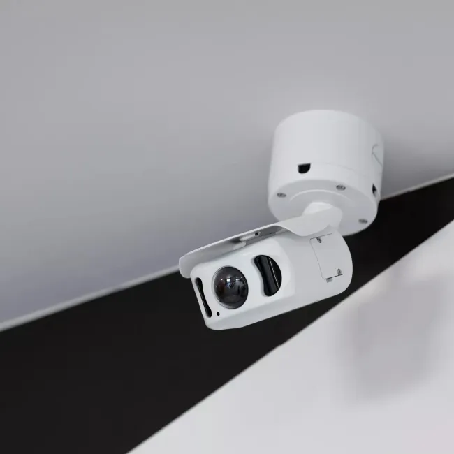 Caméra de vidéosurveillance d'un site public